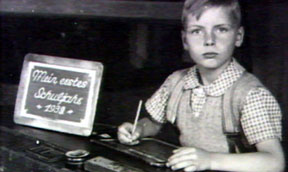 Schulkind - digiutalisierte Erinnerung